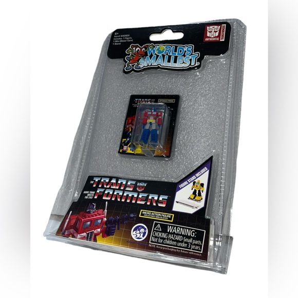 World’s Smallest Transformers G1 Micro Action Figures Set - Picture 3 of 4